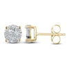 Thumbnail Image 1 of Diamond Earrings 1/2 carat tw Round 10K Yellow Gold