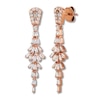 Thumbnail Image 0 of Le Vian Diamond Earrings 3/4 ct tw Baguette/Round 14K Gold