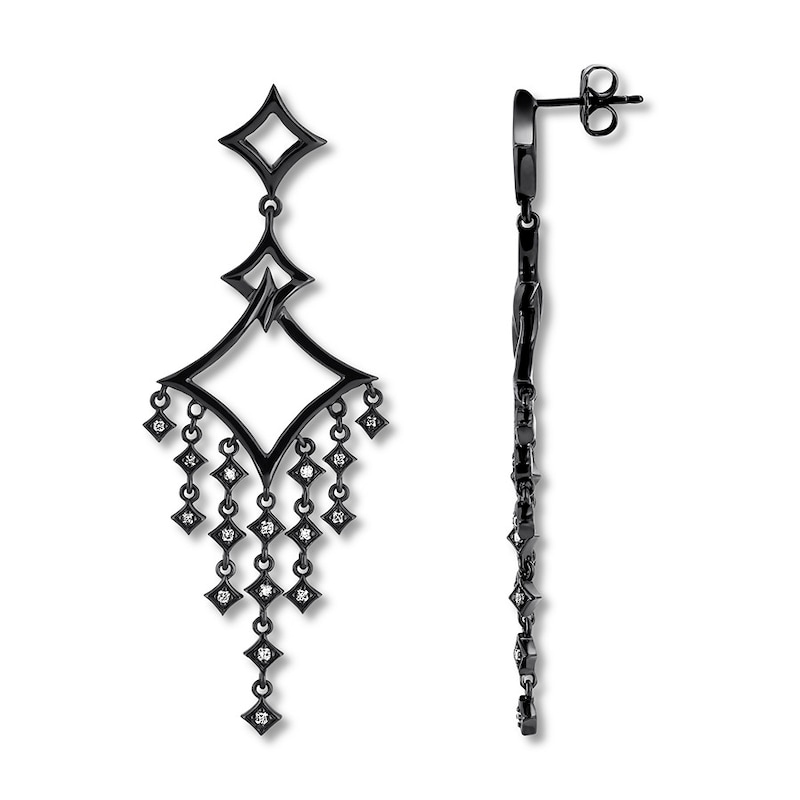 House of Virtruve Earrings 1/5 ct tw Diamonds Sterling Silver