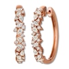 Thumbnail Image 1 of Le Vian Diamond Hoop Earrings 1-1/2 ct tw 14K Strawberry Gold