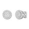 Thumbnail Image 1 of Diamond Stud Earrings 1/2 carat tw Round 10K White Gold