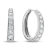 Thumbnail Image 0 of Diamond Earrings 1-3/8 ct tw Round 14K White Gold