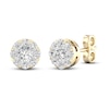 Thumbnail Image 0 of Diamond Stud Earrings 1/2 ct tw Round 10K Yellow Gold