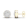 Thumbnail Image 1 of Diamond Stud Earrings 1 1/2 ct tw Round 14K Yellow Gold