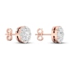 Thumbnail Image 3 of Diamond Stud Earrings 1 ct tw Round 14K Rose Gold
