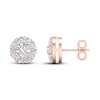 Thumbnail Image 2 of Diamond Stud Earrings 1 1/2 ct tw Round 14K Rose Gold