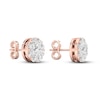 Thumbnail Image 4 of Diamond Stud Earrings 1 1/2 ct tw Round 14K Rose Gold