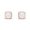 THE LEO First Light Diamond Solitaire Earrings 1/2 ct tw 14K Rose Gold (I1/I)
