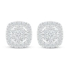 Thumbnail Image 2 of Diamond Stud Earrings 3/8 ct tw Round 10K White Gold