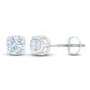 Thumbnail Image 1 of THE LEO First Light Diamond Solitaire Earrings Round 1-1/2 cts 14K White Gold (I1/I)