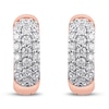 Thumbnail Image 1 of Diamond Earrings 1/4 ct tw Round 10K Rose Gold