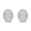 Thumbnail Image 3 of Diamond Earrings 1 ct tw Round 14K White Gold