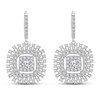 Thumbnail Image 1 of Diamond Earrings 1-5/8 ct tw Round 18K White Gold