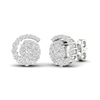 Thumbnail Image 0 of Diamond Earrings 1/2 ct tw Round 14K White Gold