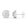 Thumbnail Image 2 of Diamond Earrings 1/2 ct tw Round 14K White Gold