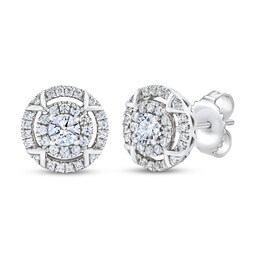 Vera Wang WISH Diamond Earrings 1/2 ct tw 10K White Gold