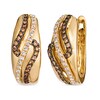 Thumbnail Image 1 of Le Vian Diamond Earrings 3/8 ct tw Round 14K Honey Gold