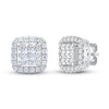Thumbnail Image 1 of Diamond Stud Earrings 5/8 ct tw Round 14K White Gold