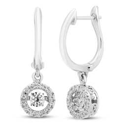 Diamond Earrings 1/3 ct tw Round 10K White Gold