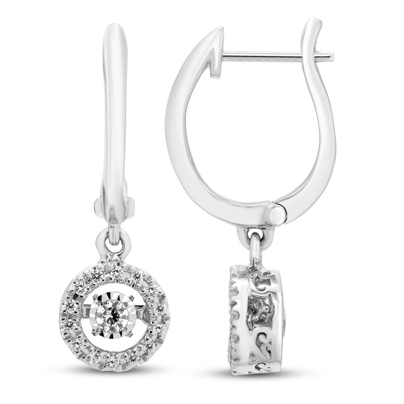 Diamond Earrings 1/3 ct tw Round 10K White Gold