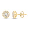 Thumbnail Image 1 of Diamond Stud Earrings 1/2 ct tw Round 18K Yellow Gold