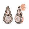 Thumbnail Image 1 of Le Vian Diamond Earrings 3/4 ct tw Round 14K Strawberry Gold