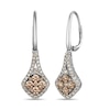 Thumbnail Image 1 of Le Vian Diamond Earrings 1-1/3 ct tw Round 14K Vanilla Gold