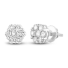 Thumbnail Image 0 of Diamond Earrings 1/4 ct tw Round 14K White Gold