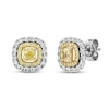 Thumbnail Image 0 of Le Vian Sunny Yellow Diamond Earrings 1 ct tw 14K Two-Tone Gold