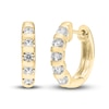 Thumbnail Image 0 of Diamond Earrings 1 ct tw Round 18K Yellow Gold