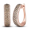 Thumbnail Image 0 of Le Vian Chocolate Diamond Earrings 2-3/4 ct tw 14K Strawberry Gold