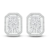 Thumbnail Image 3 of Diamond Stud Earrings 1/3 ct tw Round 10K White Gold