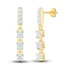Thumbnail Image 1 of Diamond Dangle Earrings 3/8 ct tw Round 10K Yellow Gold