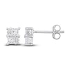 Thumbnail Image 1 of Diamond Stud Earrings 1/2 ct tw Round 14K White Gold