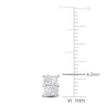 Thumbnail Image 2 of Diamond Stud Earrings 1/2 ct tw Round 14K White Gold