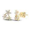 Thumbnail Image 0 of LALI Jewels Diamond Drop Earrings 1/5 ct tw Round 14K Yellow Gold
