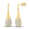 Thumbnail Image 0 of LALI Jewels Diamond Drop Earrings 1 ct tw Round 14K Yellow Gold