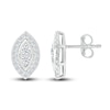 Thumbnail Image 1 of Diamond Stud Earrings 5/8 ct tw Round 10K White Gold