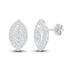 Thumbnail Image 2 of Diamond Stud Earrings 5/8 ct tw Round 10K White Gold