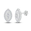 Thumbnail Image 2 of Diamond Stud Earrings 5/8 ct tw Round 10K White Gold