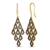 Thumbnail Image 0 of Le Vian Diamond Earrings 1-5/8 ct tw Diamonds 14K Honey Gold