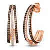 Thumbnail Image 1 of Le Vian Diamond Earrings 1-5/8 ct tw Diamonds 14K Strawberry Gold