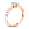 Thumbnail Image 2 of Diamond Solitaire Engagement Ring 1 ct tw Bezel-Set Oval 14K Rose Gold (I2/I)