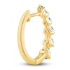 Thumbnail Image 1 of Diamond Hoop Earrings 1 ct tw Round 14K Yellow Gold