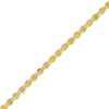 Thumbnail Image 2 of Diamond-Cut Solid Valentino Chain Bracelet 14K Yellow Gold 7.5"