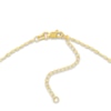 Thumbnail Image 3 of Double Circle Lariat Necklace 14K Yellow Gold 16"