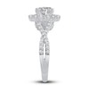 Thumbnail Image 2 of Diamond Engagement Ring 2-1/2 ct tw Round 14K White Gold