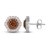 Thumbnail Image 2 of Le Vian Diamond Stud Earrings 1-3/8 ct tw Round Platinum