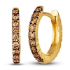 Thumbnail Image 0 of Le Vian Diamond Hoop Earrings 1/3 ct tw Round 14K Honey Gold