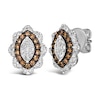 Thumbnail Image 1 of Le Vian Diamond Earrings 3/4 ct tw Round 14K Vanilla Gold